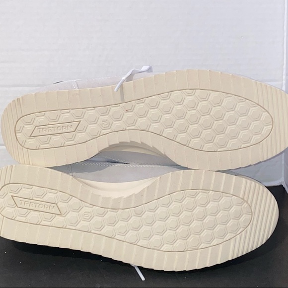 NEW Tretorn Rawlins cute and sporty white and navy retro sneakers - Picture 5 of 5